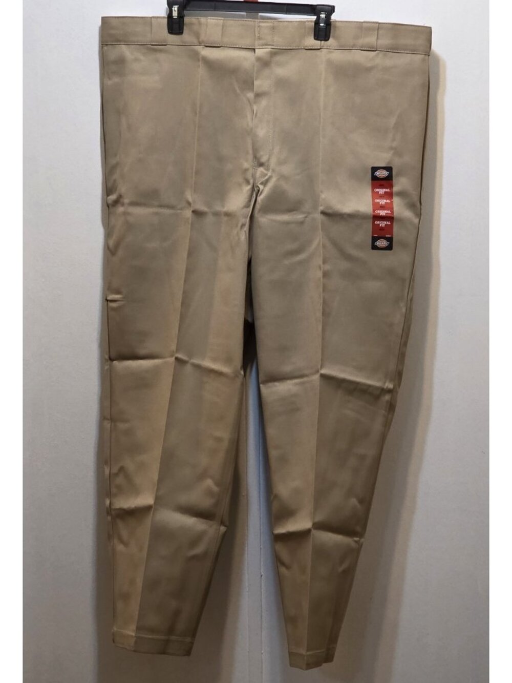 Dickies 874 Original Fit Khaki Tan Mens Work Pants 48x32 New